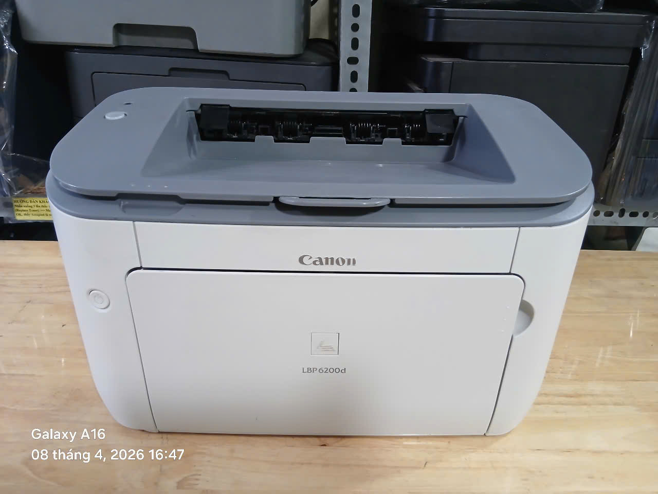 Máy in laser đen trắng Canon 6200D cũ giá rẻ tại TPHCM